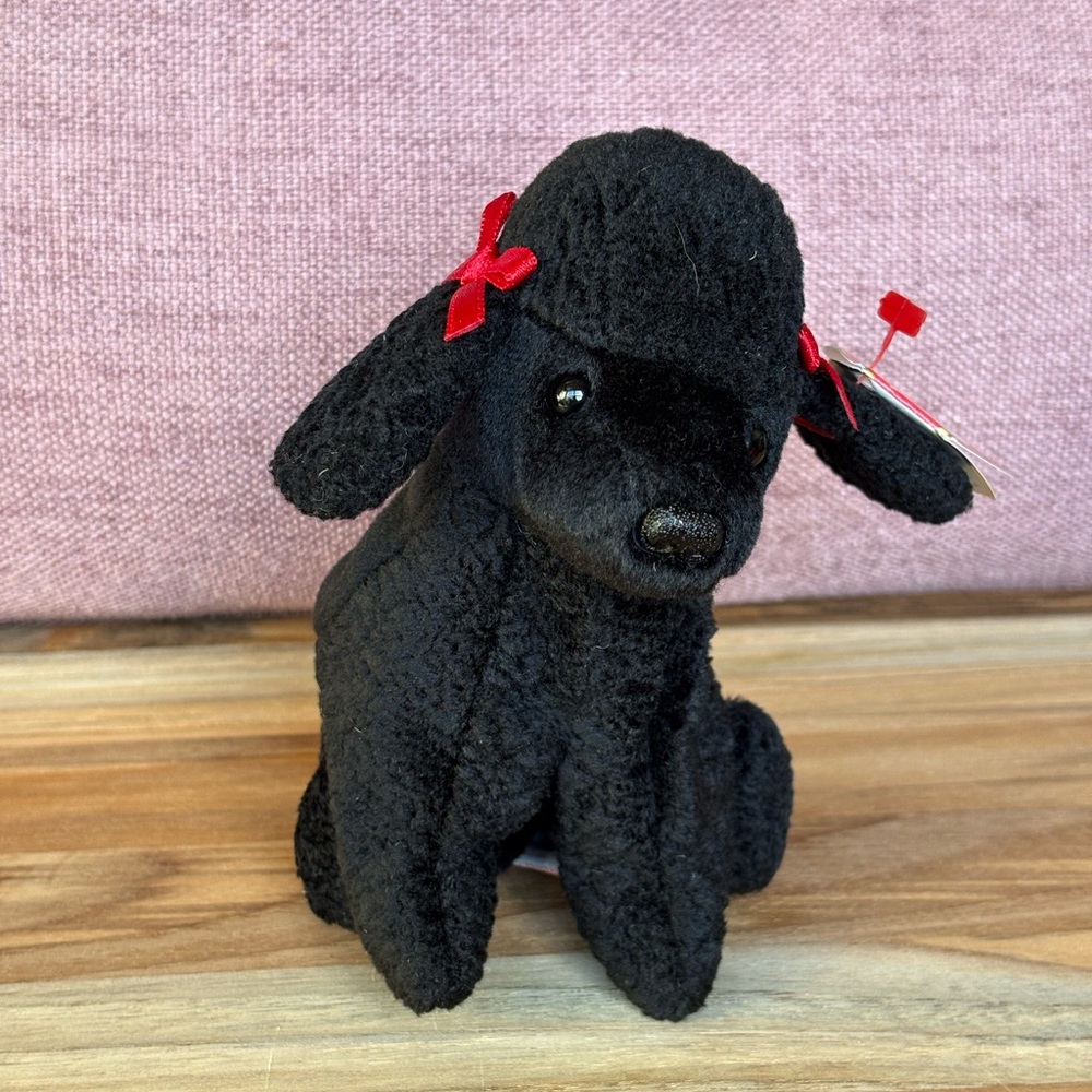 Vintage Ty Beanie Baby GiGi the Poodle 1997 With Tag